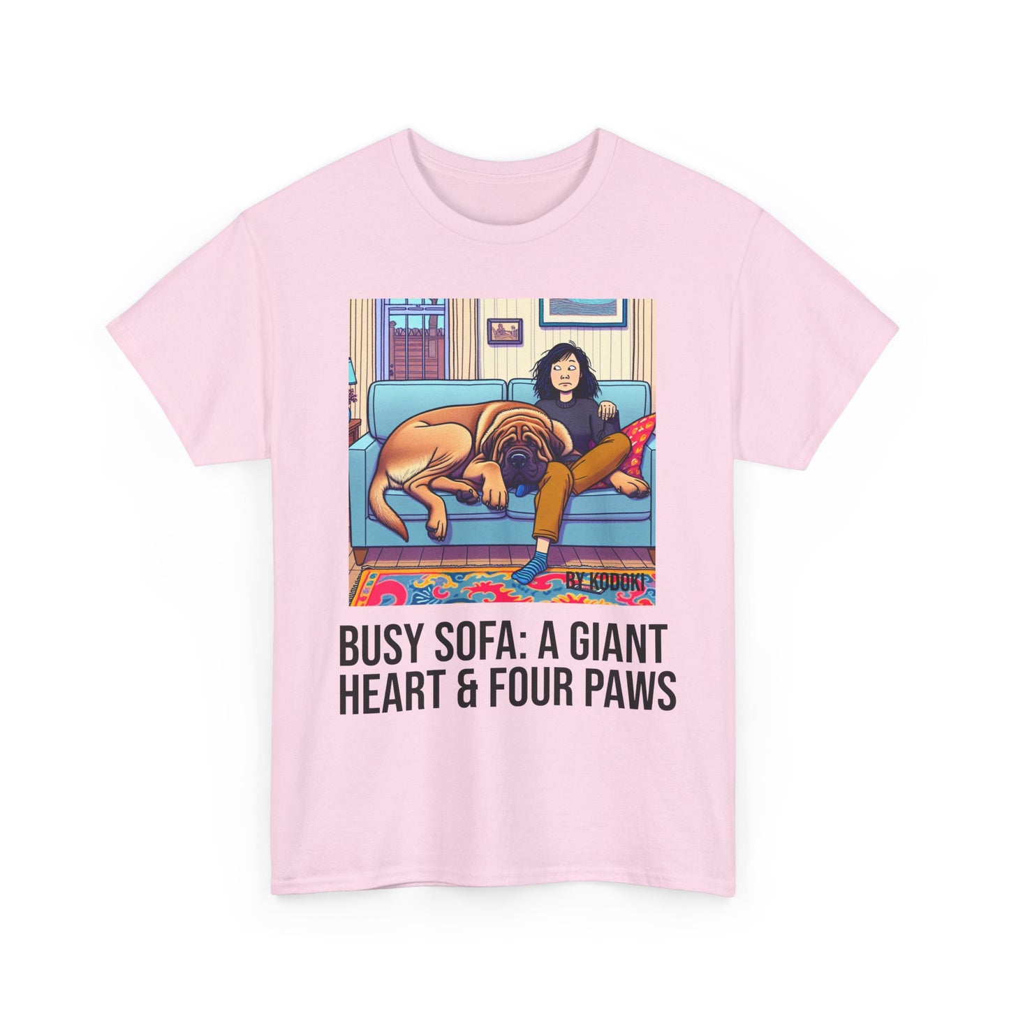 Busy Sofa: A Giant Heart & Four Paws