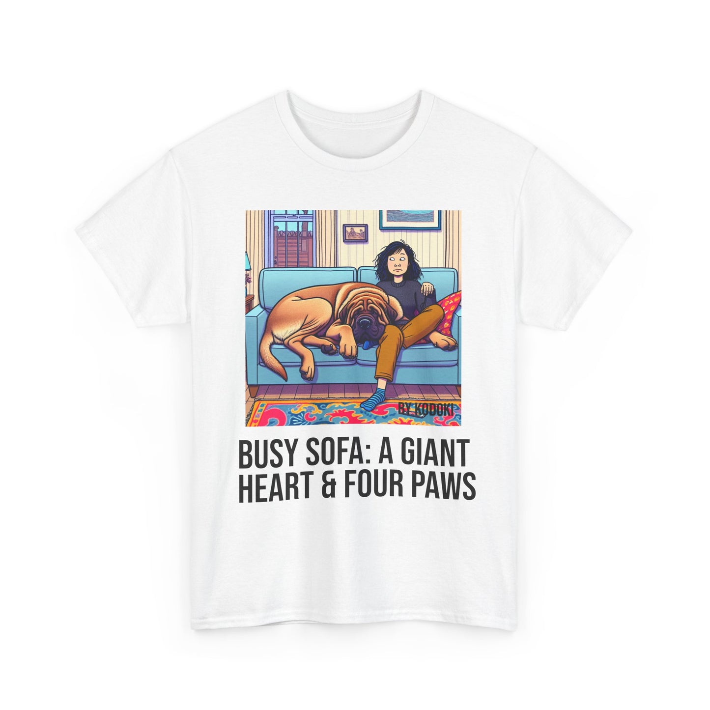 Busy Sofa: A Giant Heart & Four Paws