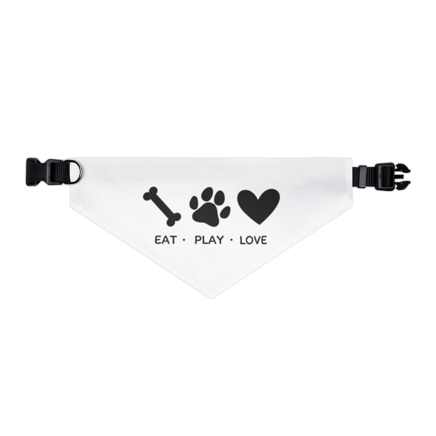 Eat Play Love, Bandana Collar