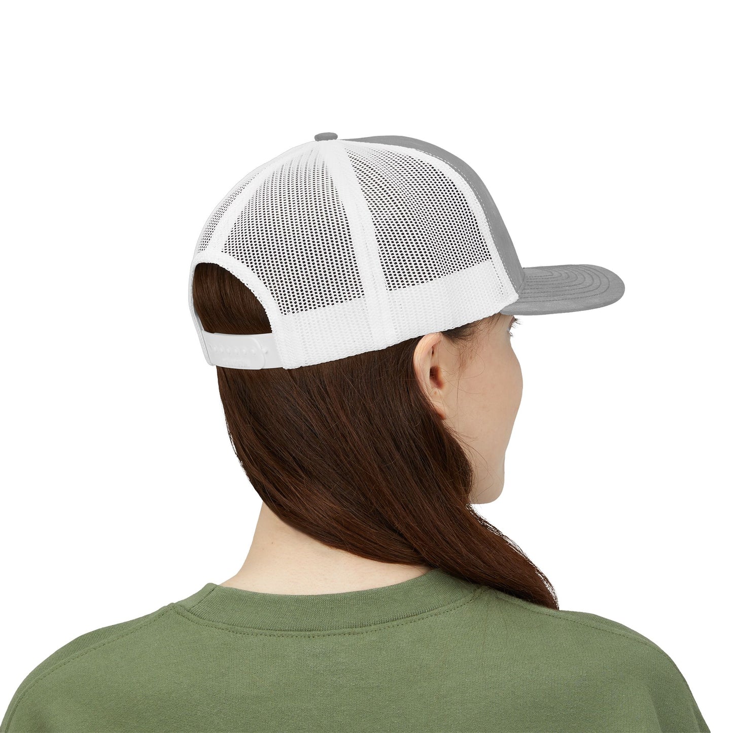 Love Paw Print Snapback Trucker Cap - Pet Lovers Adjustable Hat