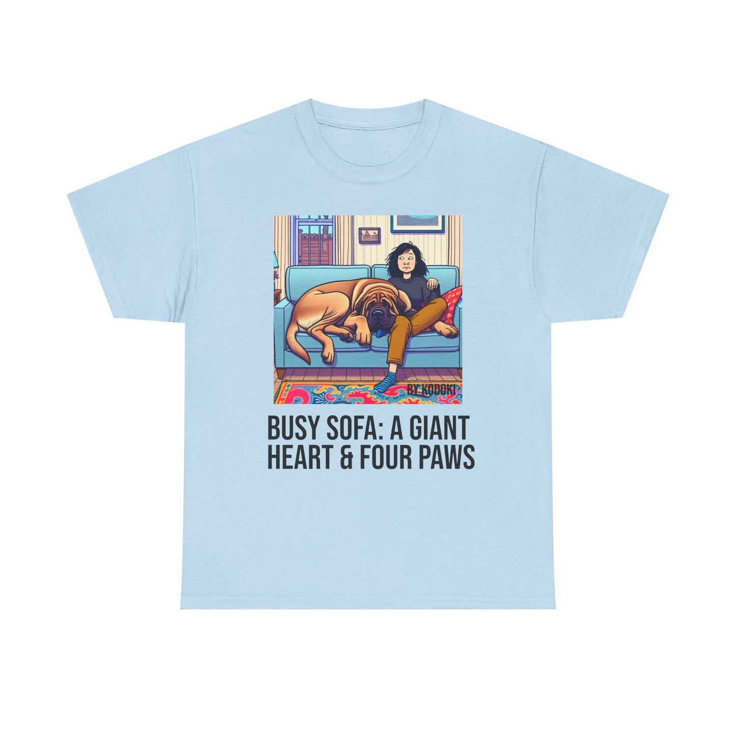 Busy Sofa: A Giant Heart & Four Paws