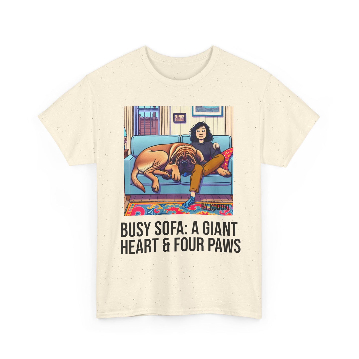 Busy Sofa: A Giant Heart & Four Paws