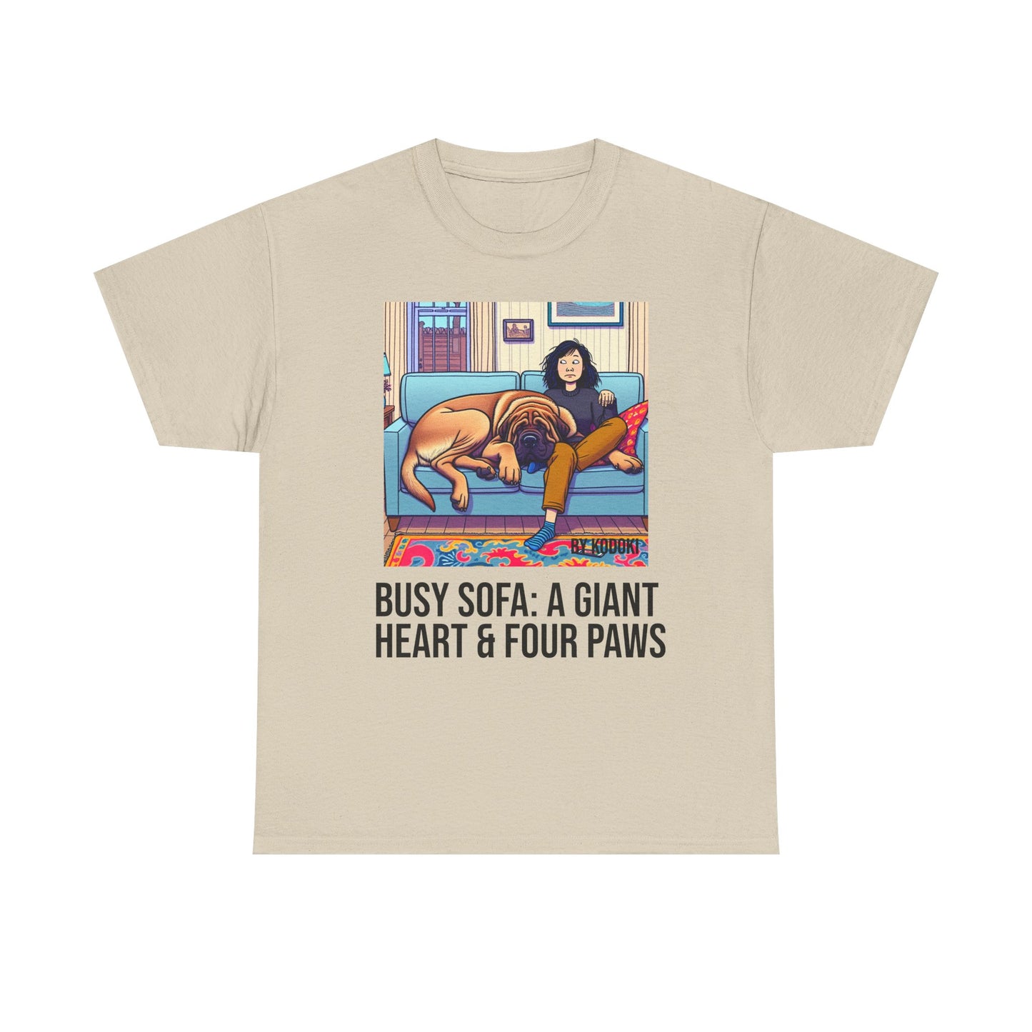 Busy Sofa: A Giant Heart & Four Paws
