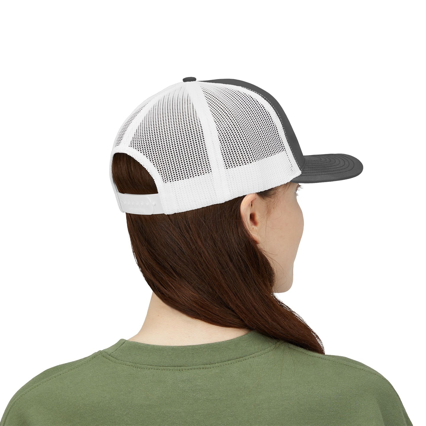 Love Paw Print Snapback Trucker Cap - Pet Lovers Adjustable Hat
