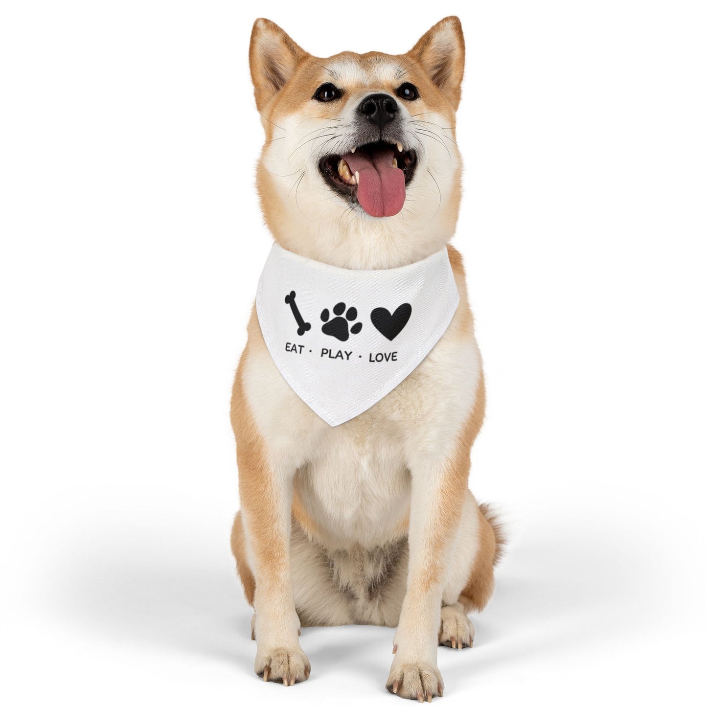 Eat Play Love, Bandana Collar