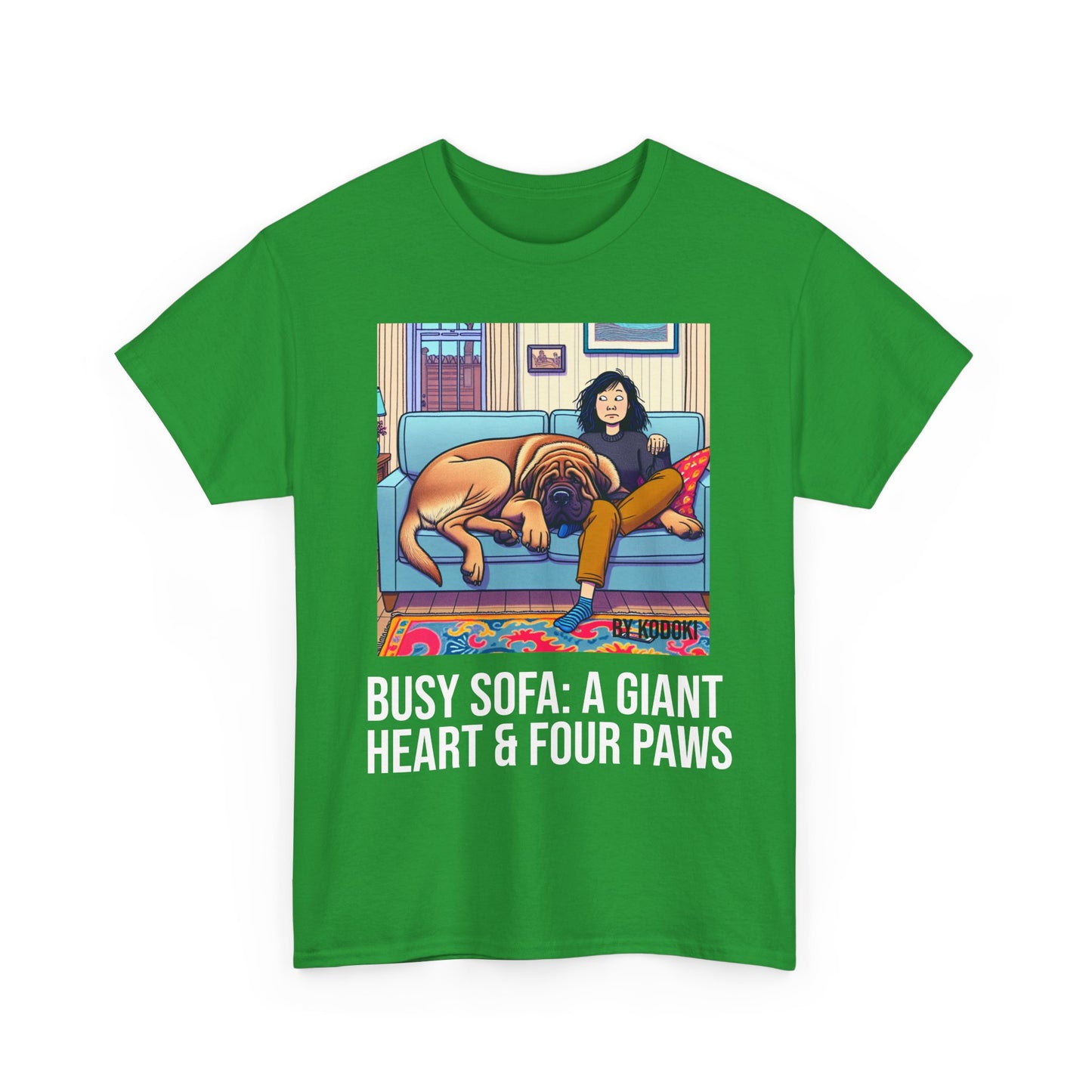 Busy Sofa: A Giant Heart & Four Paws