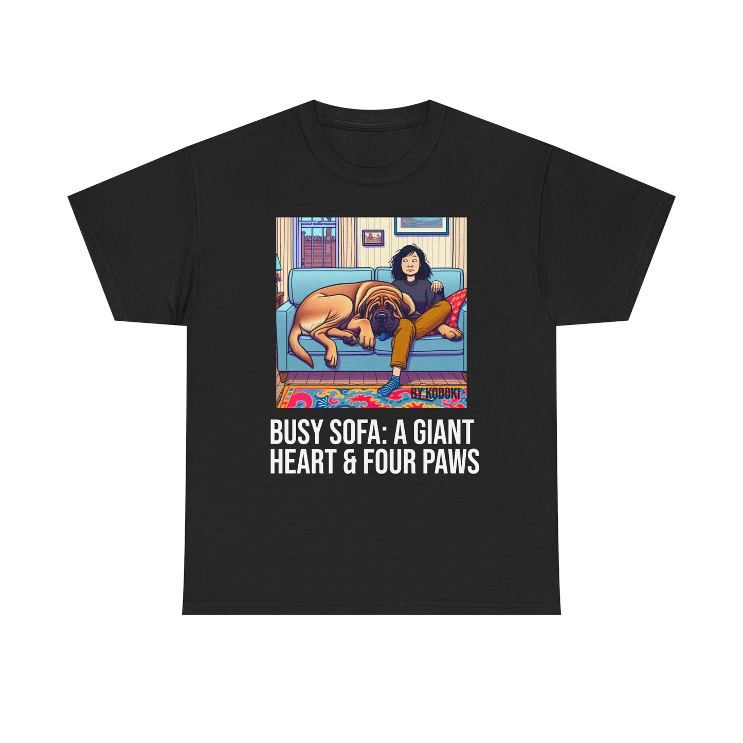 Busy Sofa: A Giant Heart & Four Paws