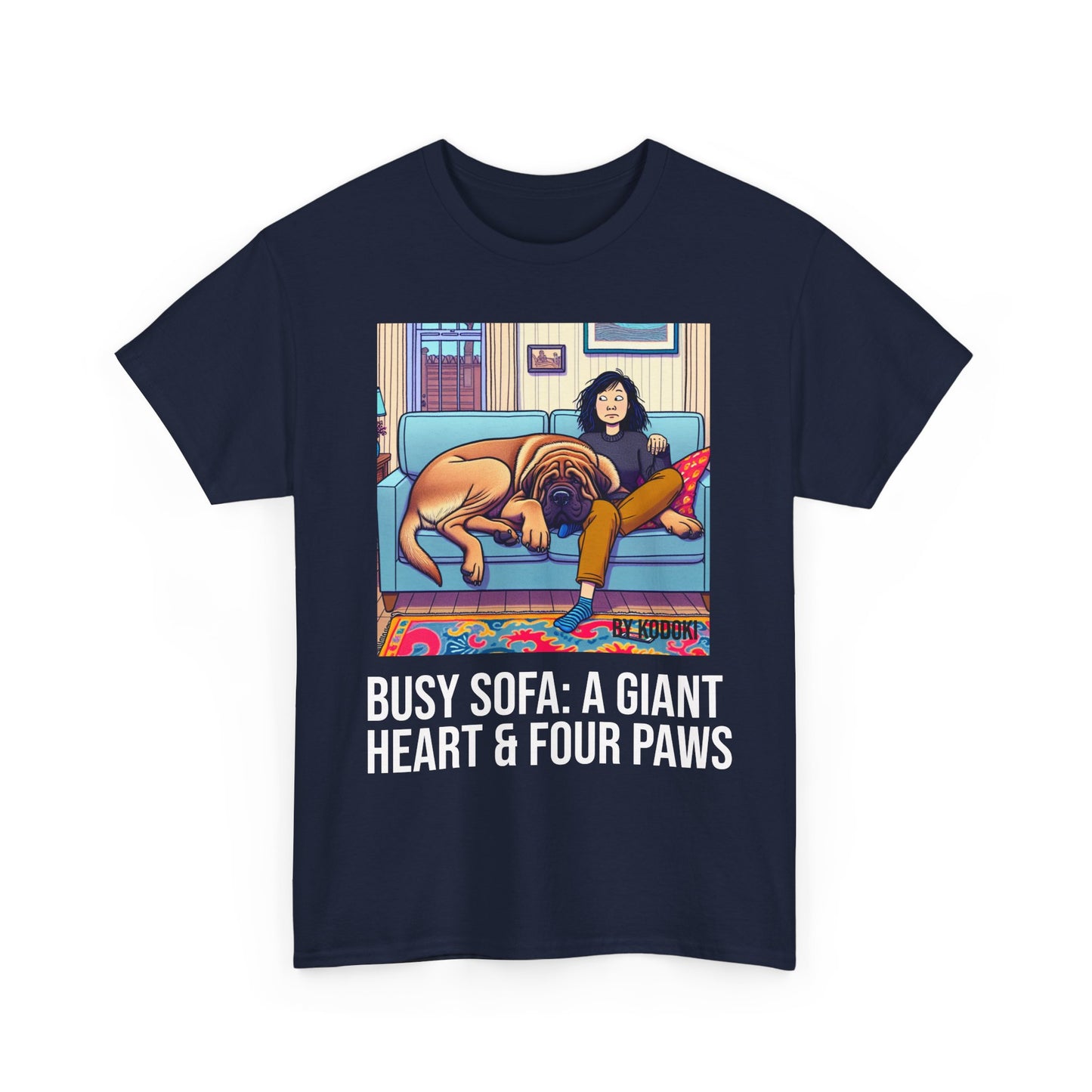 Busy Sofa: A Giant Heart & Four Paws