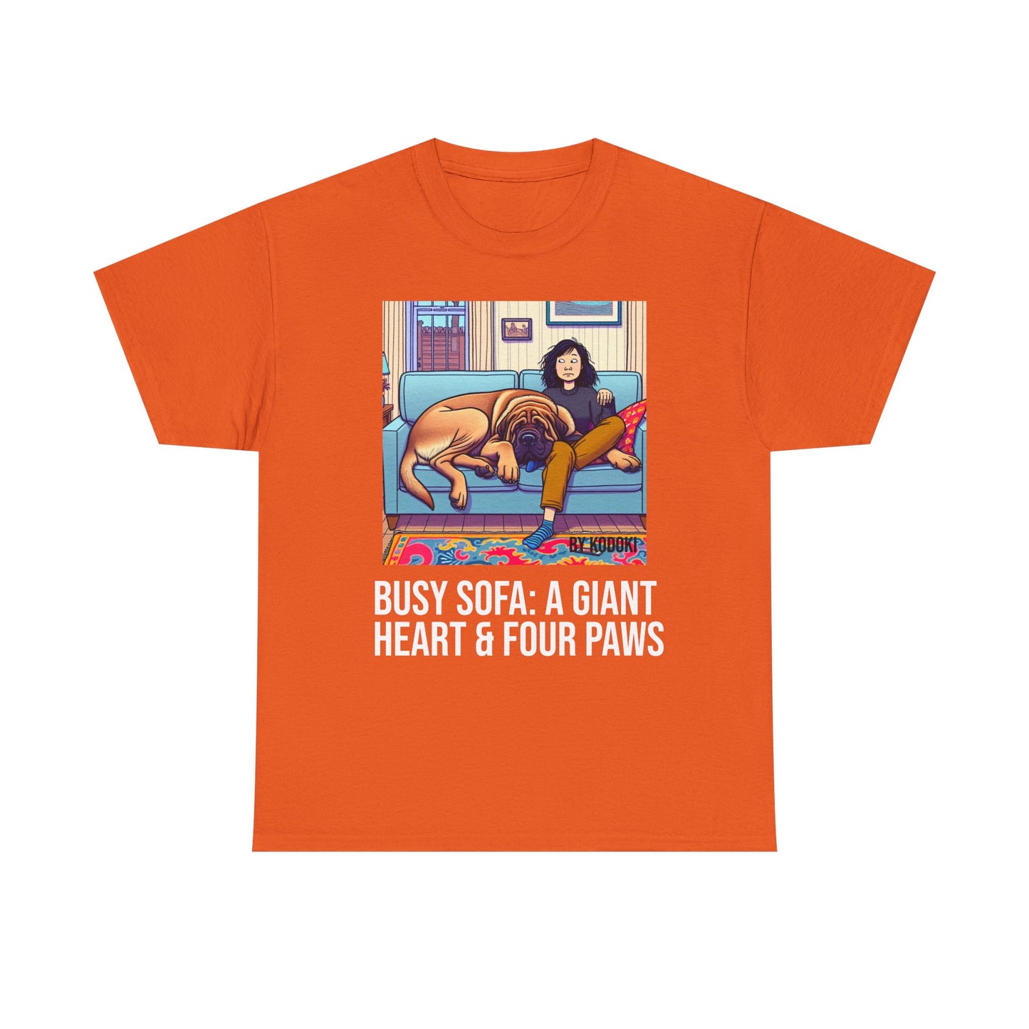 Busy Sofa: A Giant Heart & Four Paws