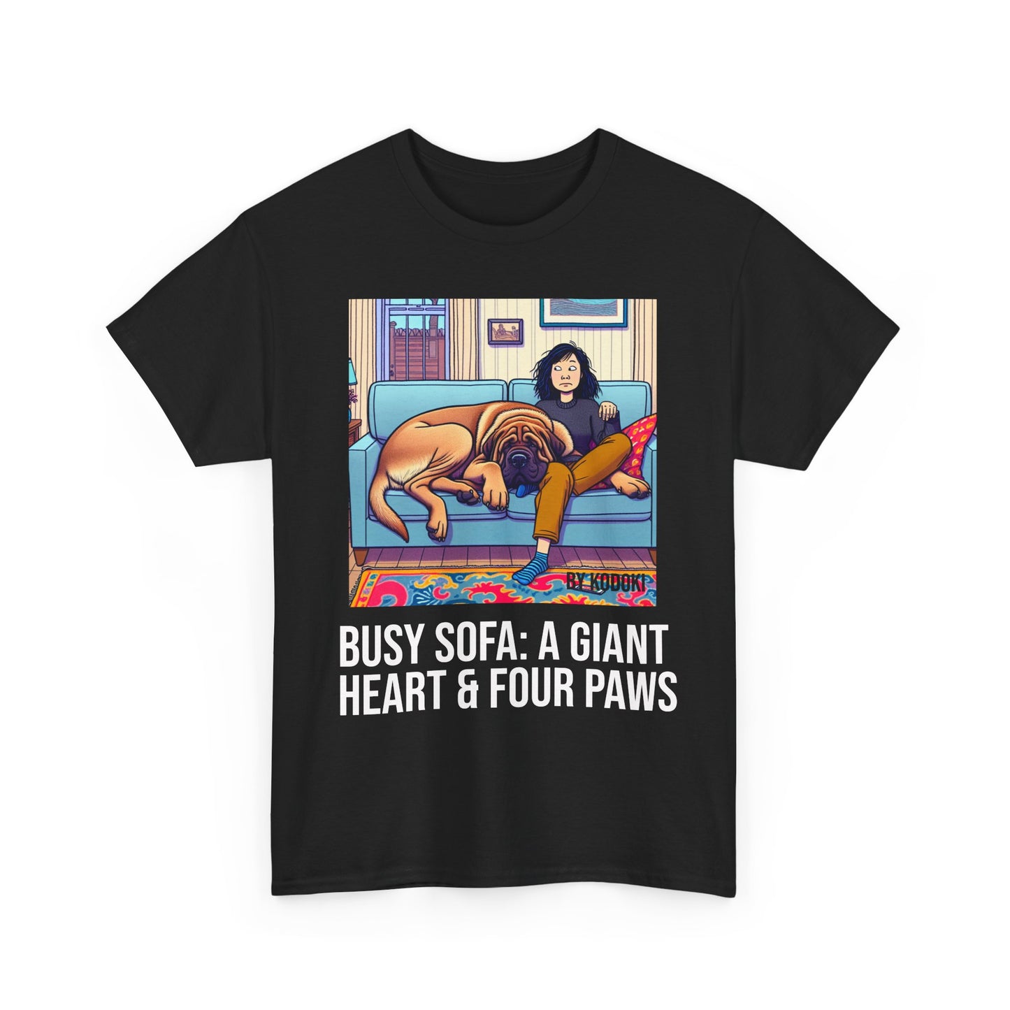 Busy Sofa: A Giant Heart & Four Paws