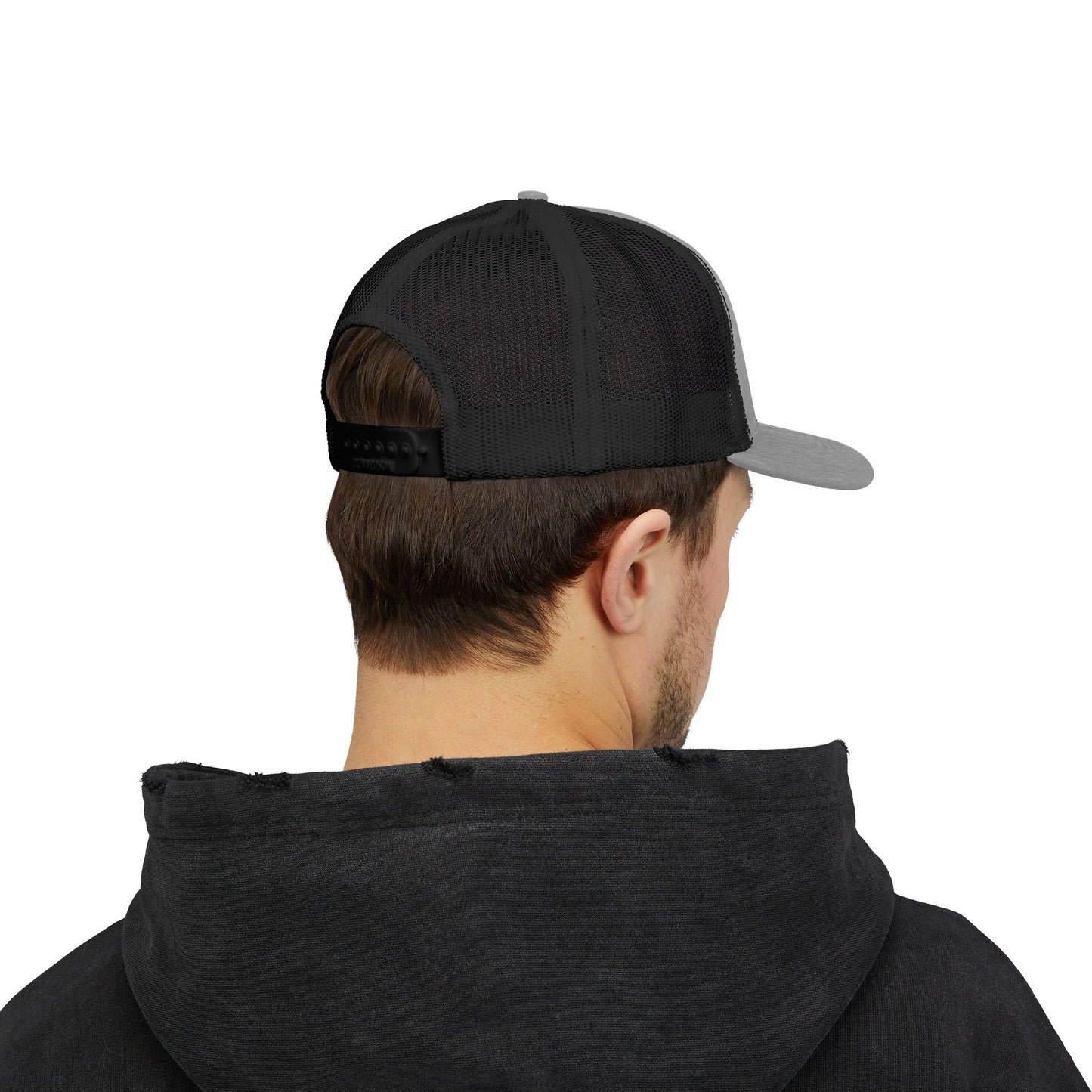 Love Paw Print Snapback Trucker Cap - Pet Lovers Adjustable Hat