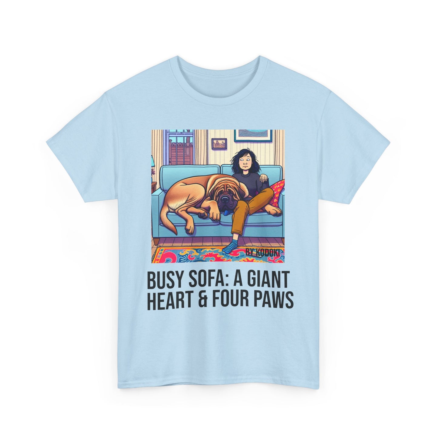 Busy Sofa: A Giant Heart & Four Paws