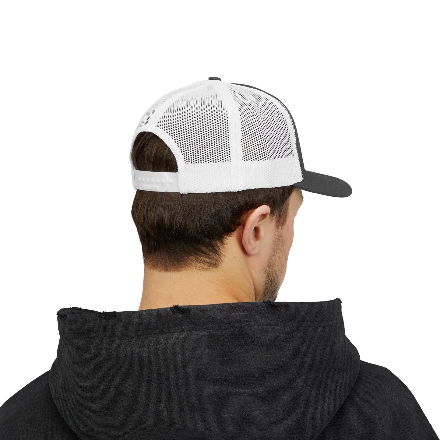 Love Paw Print Snapback Trucker Cap - Pet Lovers Adjustable Hat
