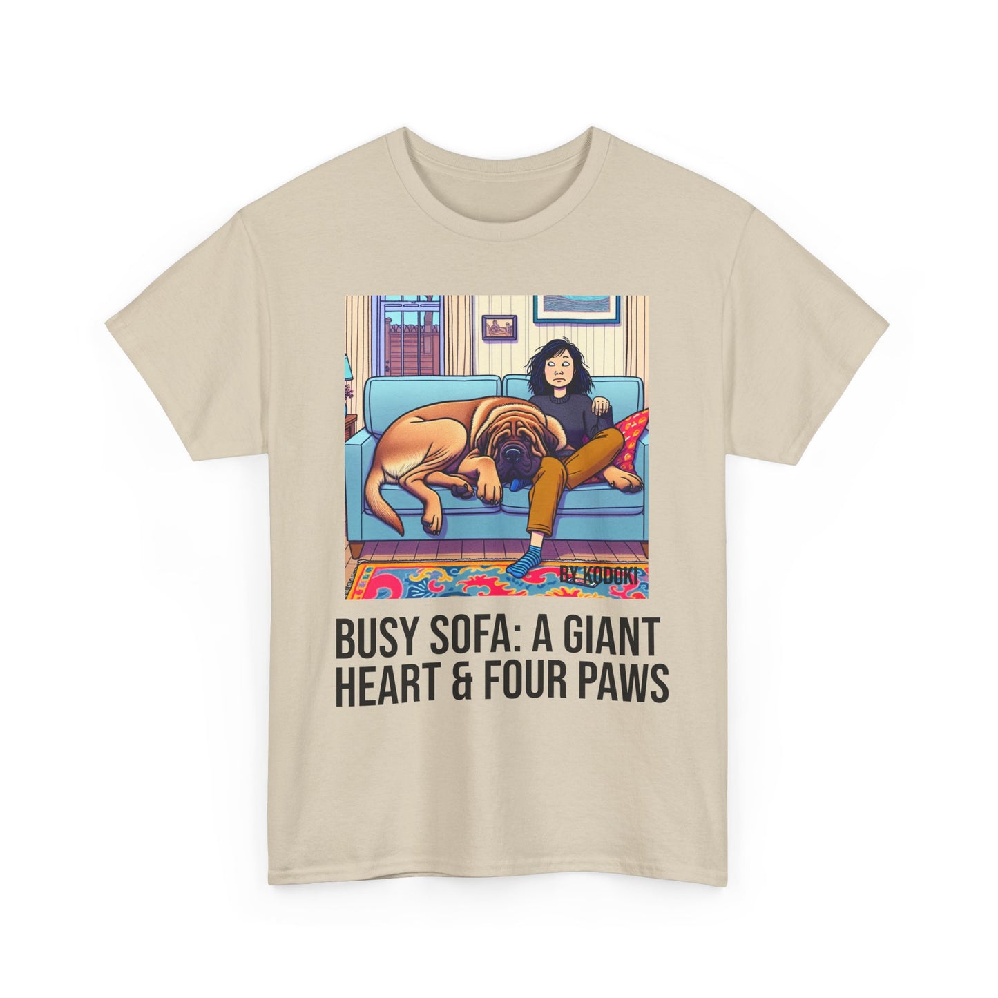 Busy Sofa: A Giant Heart & Four Paws