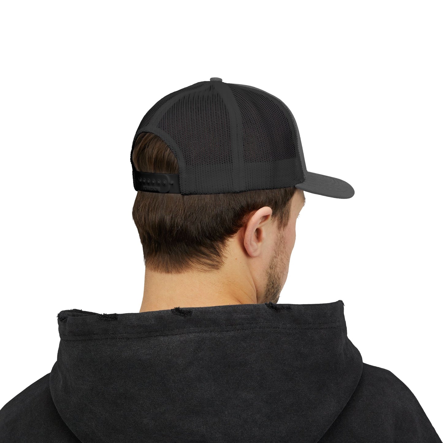 Love Paw Print Snapback Trucker Cap - Pet Lovers Adjustable Hat