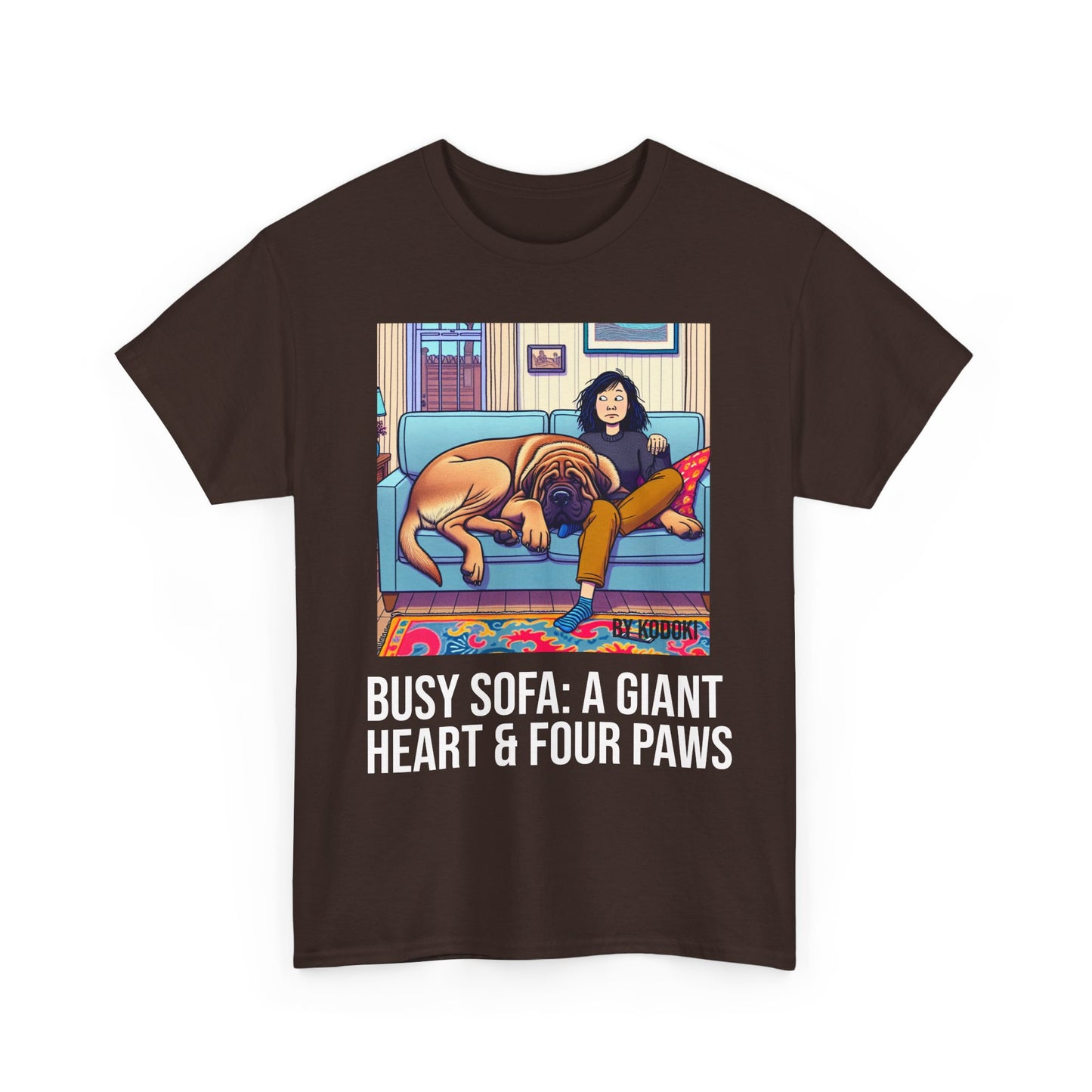 Busy Sofa: A Giant Heart & Four Paws