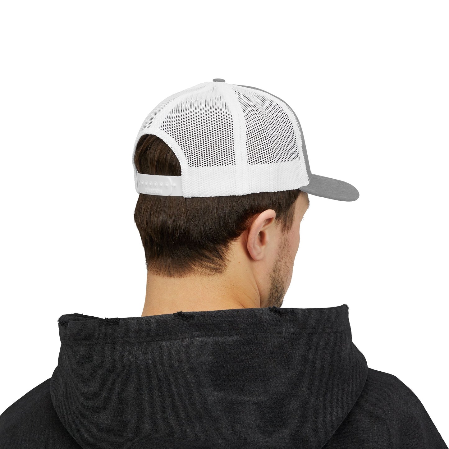 Love Paw Print Snapback Trucker Cap - Pet Lovers Adjustable Hat