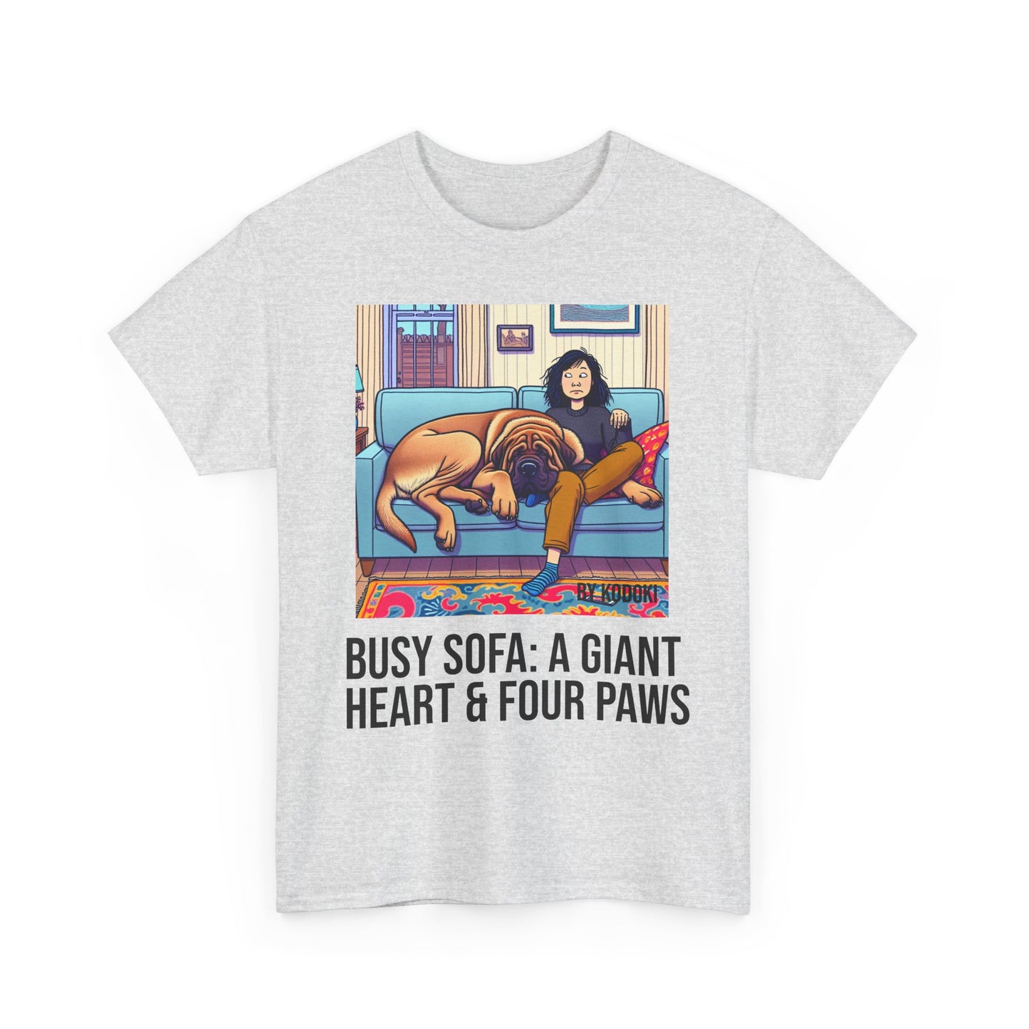 Busy Sofa: A Giant Heart & Four Paws