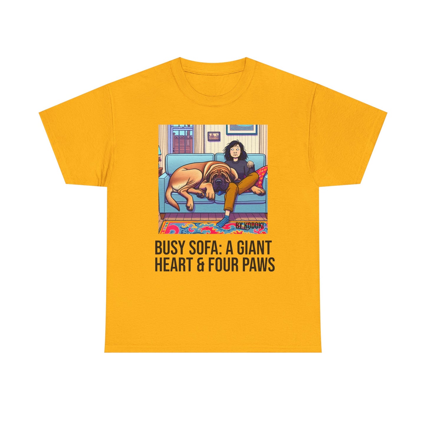 Busy Sofa: A Giant Heart & Four Paws