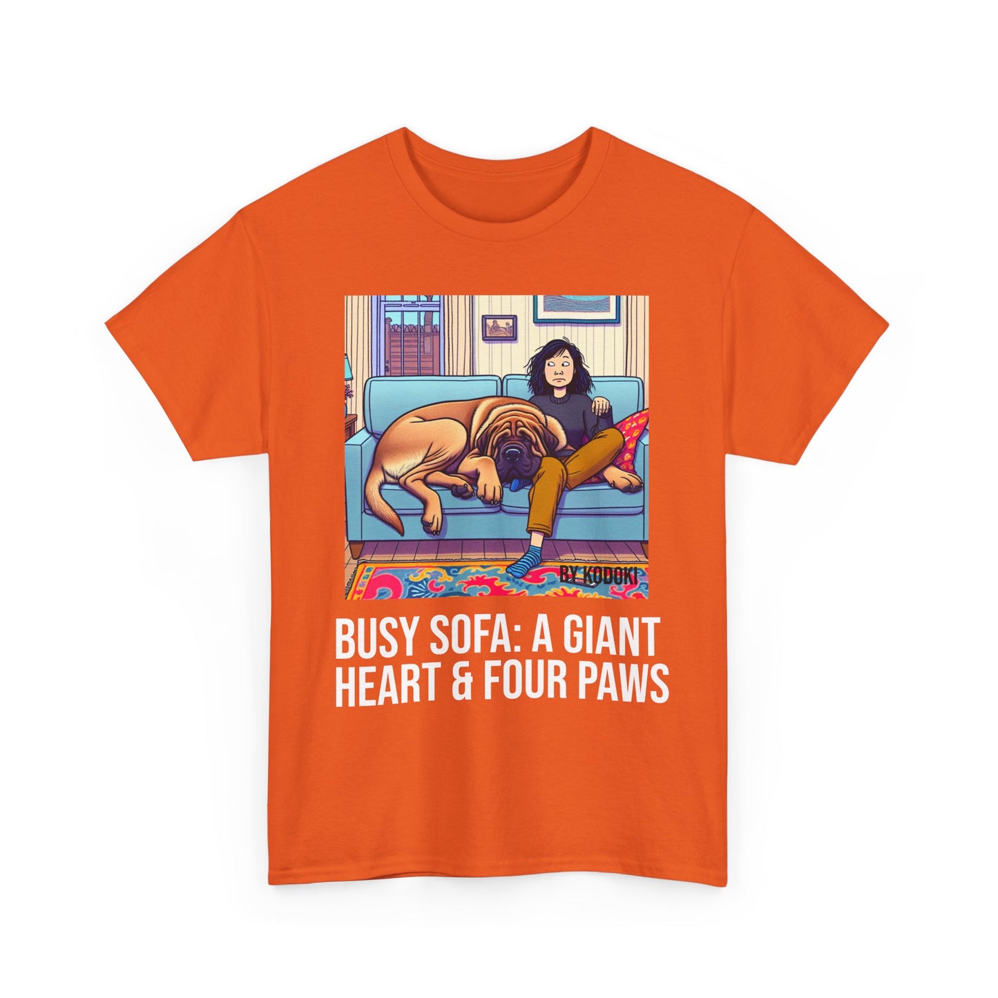 Busy Sofa: A Giant Heart & Four Paws