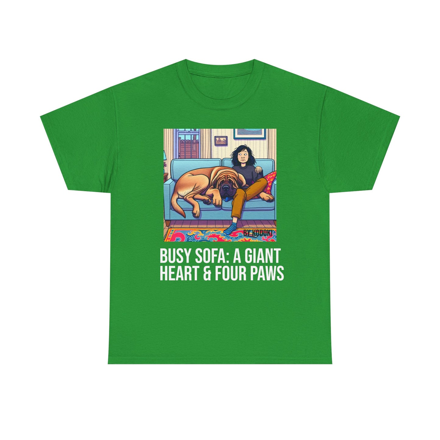 Busy Sofa: A Giant Heart & Four Paws