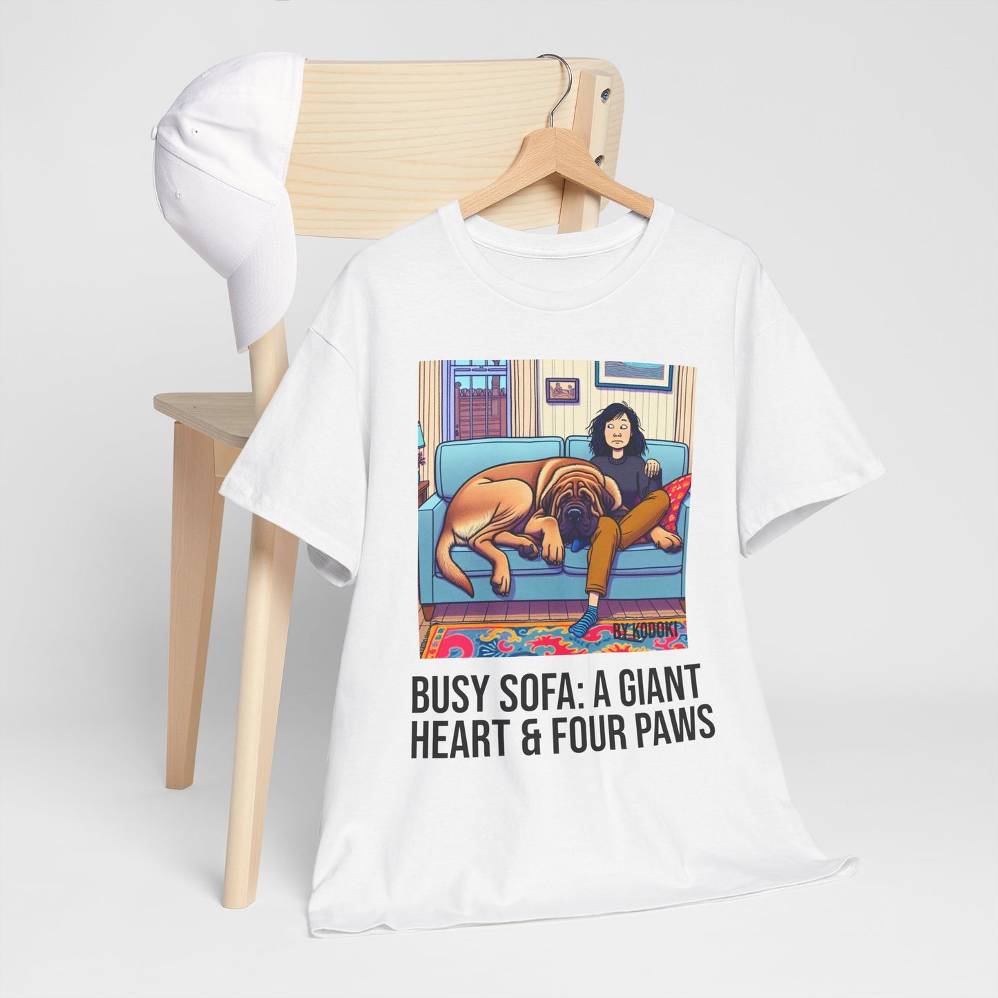 Busy Sofa: A Giant Heart & Four Paws