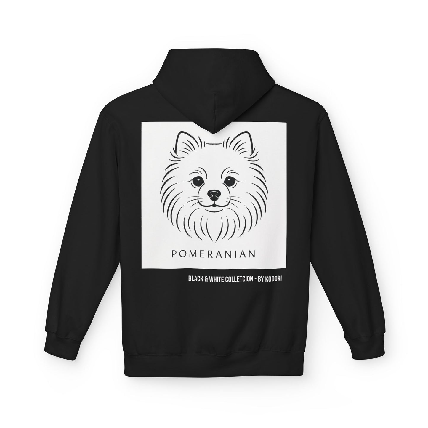 Pomeranian Fleece Hoodie - Softstyle Unisex Pullover