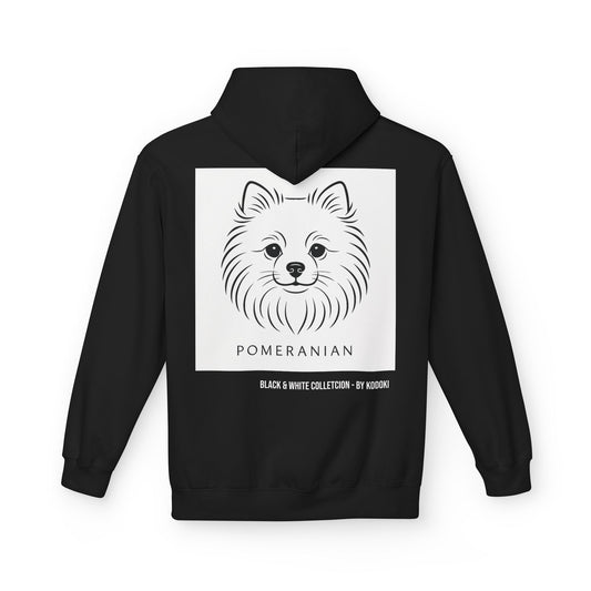 Pomeranian Fleece Hoodie - Softstyle Unisex Pullover