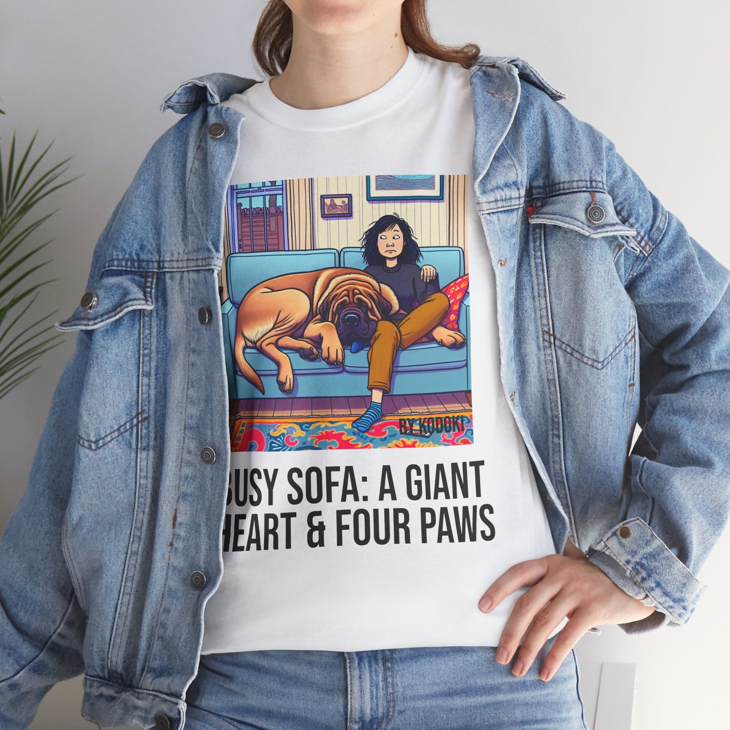 Busy Sofa: A Giant Heart & Four Paws