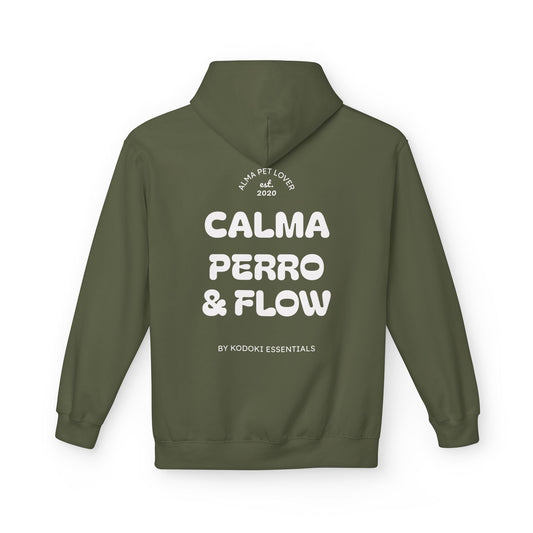 Calma, Perro y Flow