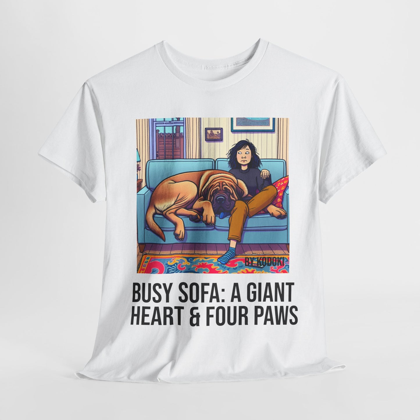 Busy Sofa: A Giant Heart & Four Paws