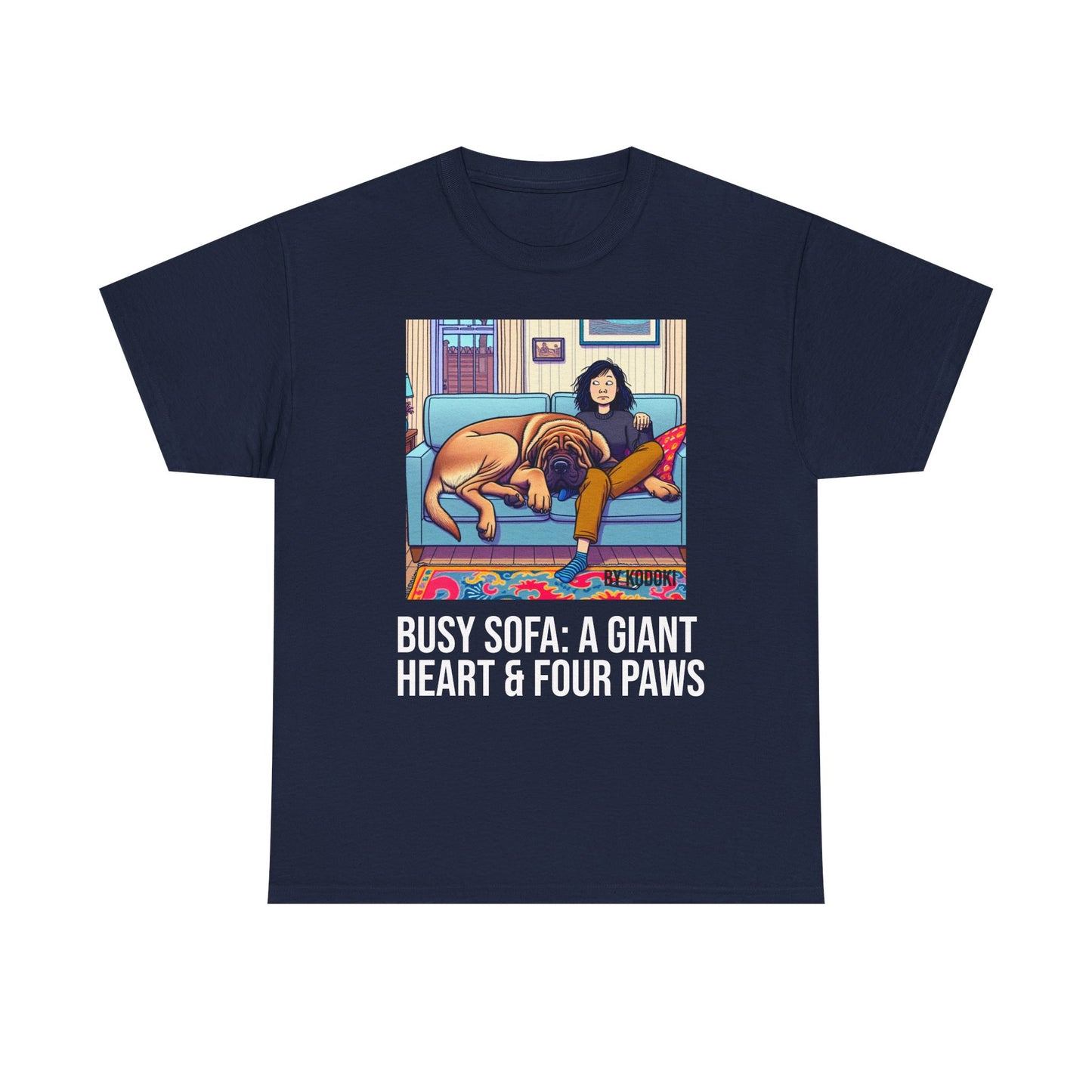 Busy Sofa: A Giant Heart & Four Paws