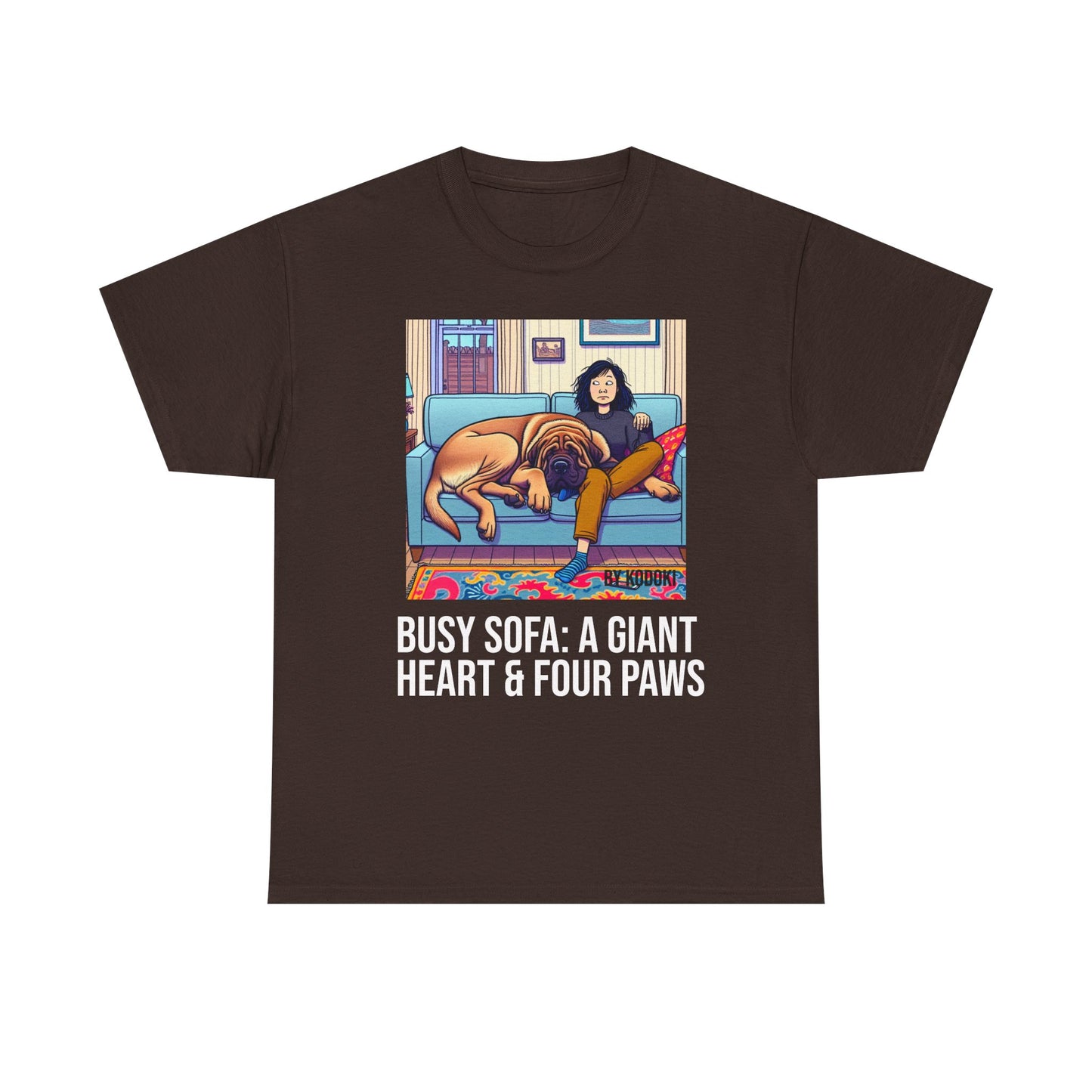 Busy Sofa: A Giant Heart & Four Paws